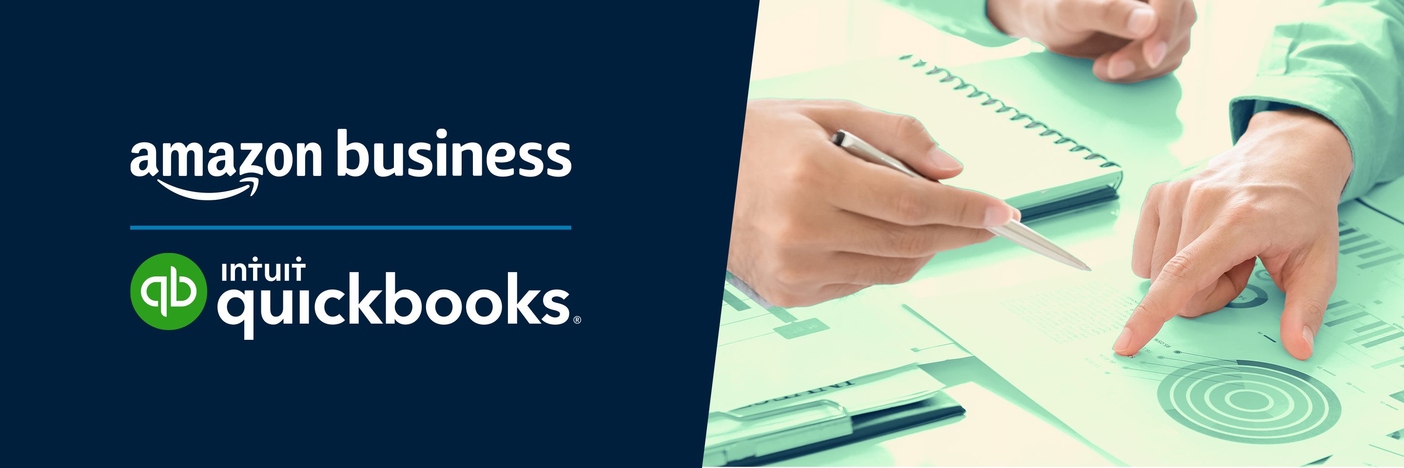 Amazon Business + QuickBooks: Métricas de dinero 