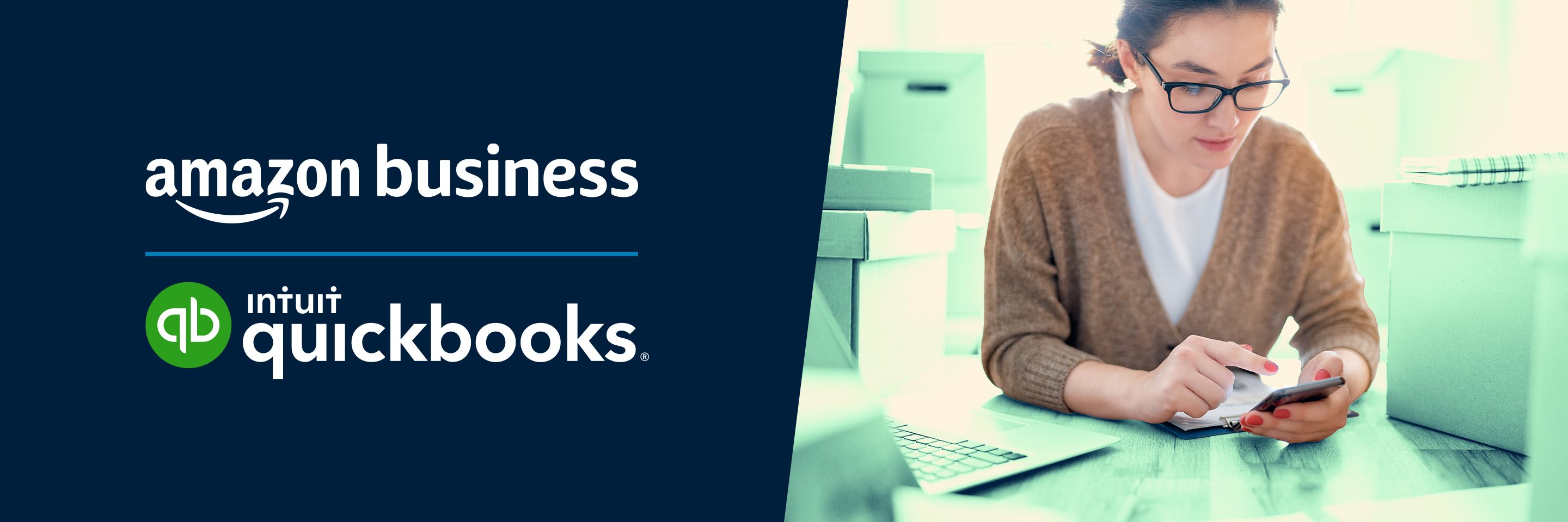Amazon Business y QuickBooks: Mes de la educación financiera 